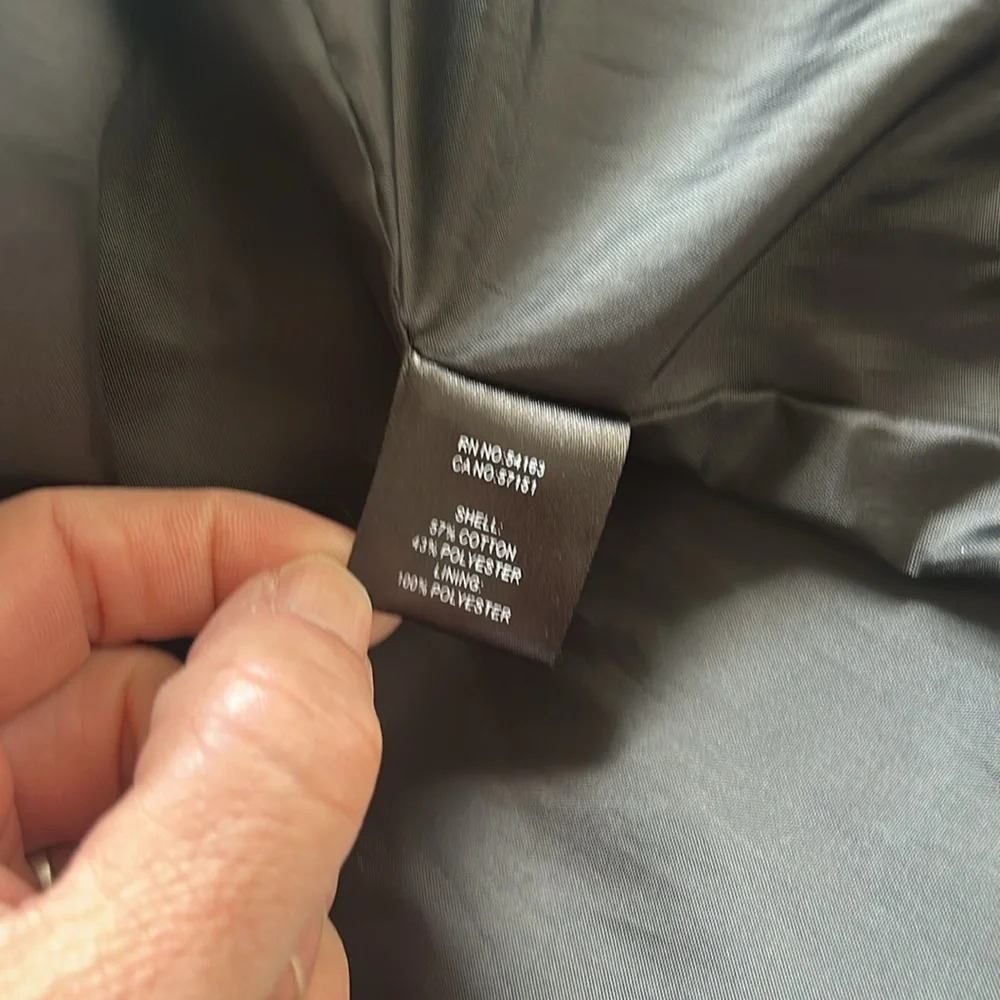 Marc New York Andrew Marc Black Trench Coat - Picture 7 of 7